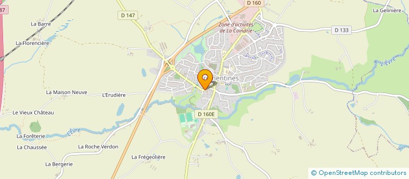 localisation de l'entreprise MARTIN INVEST  TREMENTINES