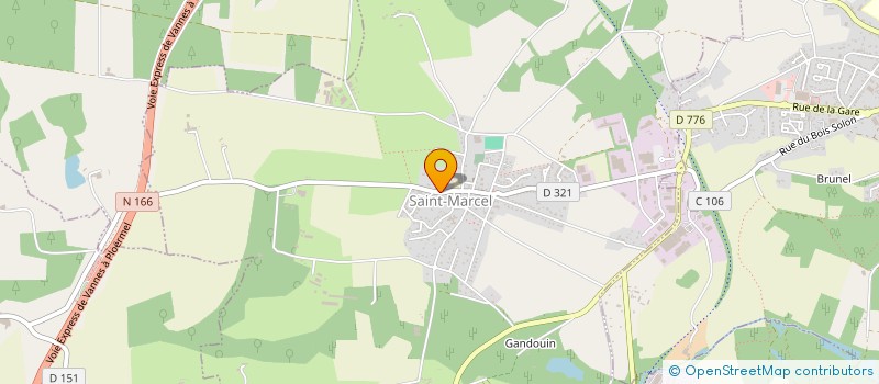 localisation de l'entreprise MARTIN LANOE à SAINT-MARCEL