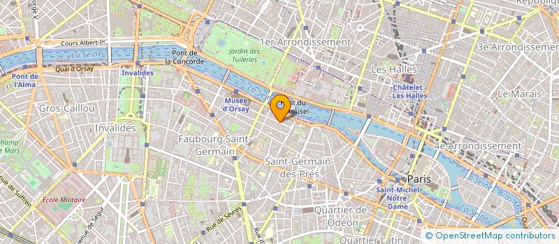 localisation de l'entreprise MARTIN LAVIOLETTE RH  PARIS