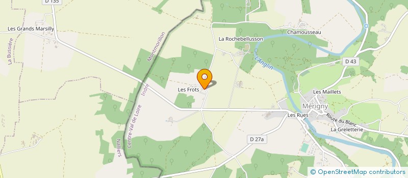 localisation de l'entreprise MARTIN LEBEAU à MERIGNY