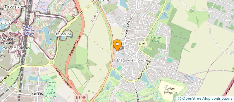 localisation de l'entreprise MARTIN LITUMBA CONSTRUCTION  MAGNY-LE-HONGRE