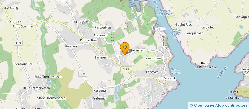 localisation de l'entreprise MARTIN LMPY  NEVEZ