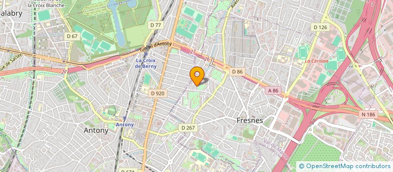 localisation de l'entreprise MARTIN LUMIERE à FRESNES
