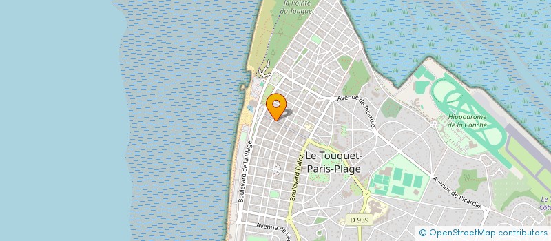 localisation de l'entreprise MARTIN & MARTIN CO LTD à LE TOUQUET-PARIS-PLAGE