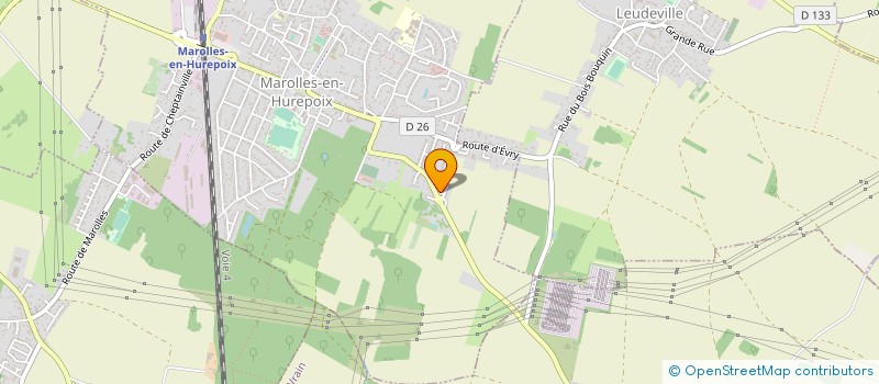 localisation de l'entreprise MARTIN MENUISIER à MAROLLES-EN-HUREPOIX