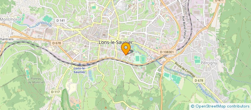 localisation de l'entreprise MARTIN MICKAEL  LONS-LE-SAUNIER