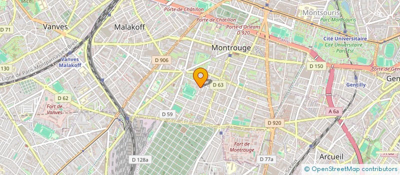 localisation de l'entreprise MARTIN MILLED MONTROUGE  MONTROUGE