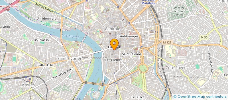 localisation de l'entreprise MARTIN-MOUTON à TOULOUSE