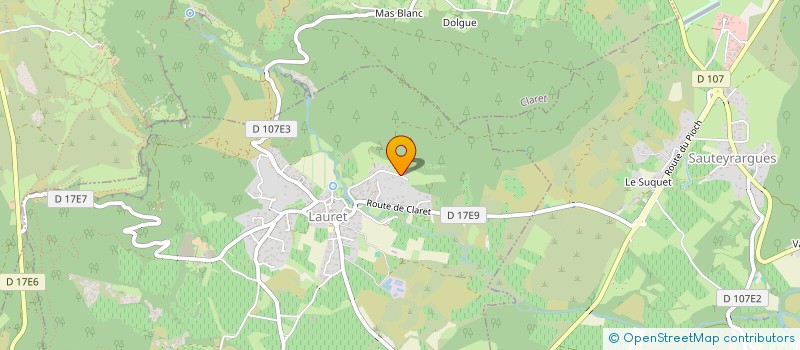 localisation de l'entreprise MARTIN NEUMAIER à LAURET