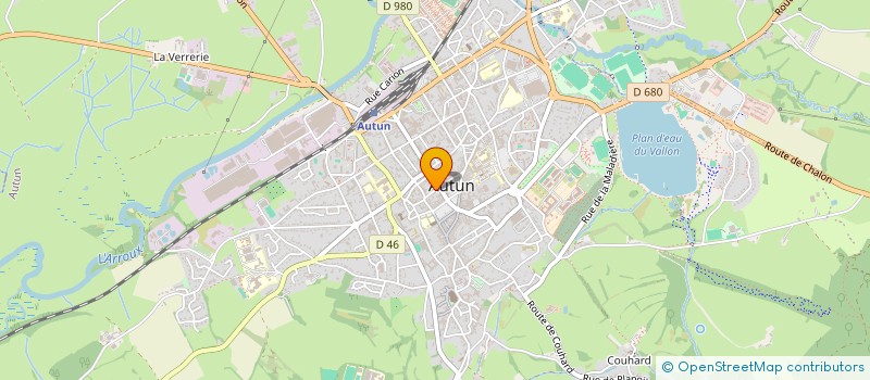 localisation de l'entreprise MARTIN PATRIMOINES  AUTUN