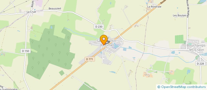 localisation de l'entreprise MARTIN PECHEUR  SAINT-MARTIN-DU-LIMET