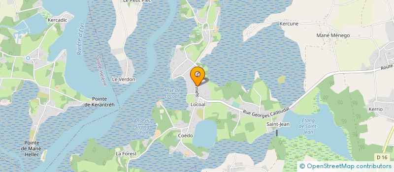 localisation de l'entreprise MARTIN PEINTURE  LOCOAL-MENDON