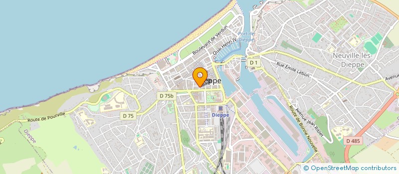 localisation de l'entreprise MARTIN PIFFAUT  DIEPPE