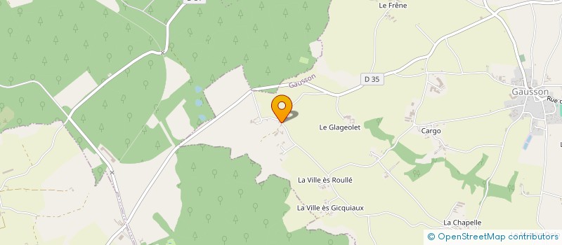 localisation de l'entreprise MARTIN ROULLE BIS  GAUSSON