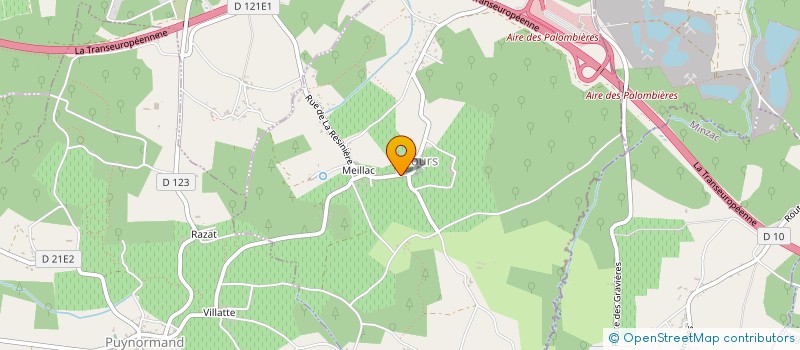 localisation de l'entreprise MARTIN'S COUNTRY  GOURS