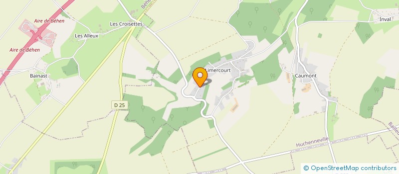 localisation de l'entreprise MARTIN'S FAMILY  CAHON