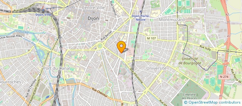 localisation de l'entreprise MARTIN'S IMMOBILIER  DIJON