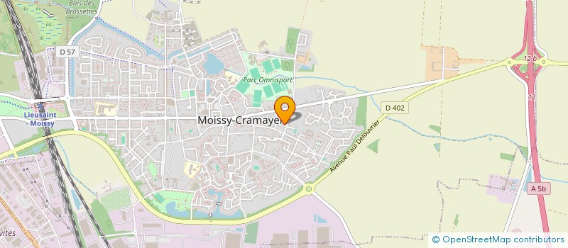localisation de l'entreprise MARTIN SA à MOISSY-CRAMAYEL