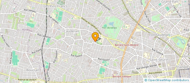 localisation de l'entreprise MARTIN SERVICES  BORDEAUX