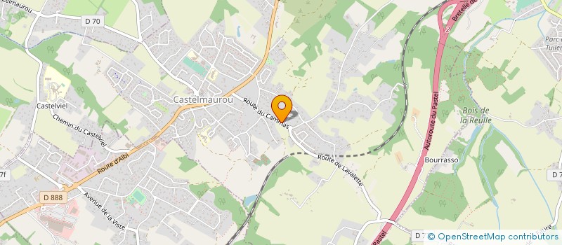 localisation de l'entreprise MARTIN THIERRY  CASTELMAUROU