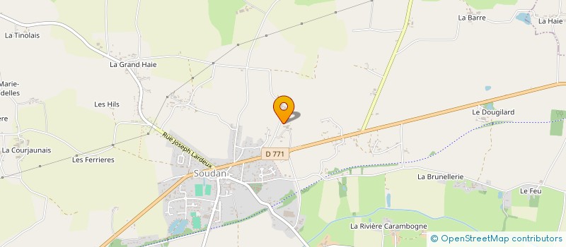 localisation de l'entreprise MARTIN THIERRY SERVICES à SOUDAN