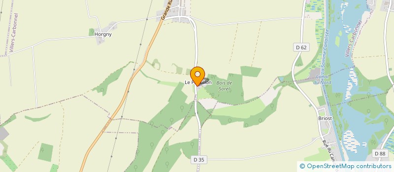 localisation de l'entreprise MARTIN TROPIC  VILLERS-CARBONNEL