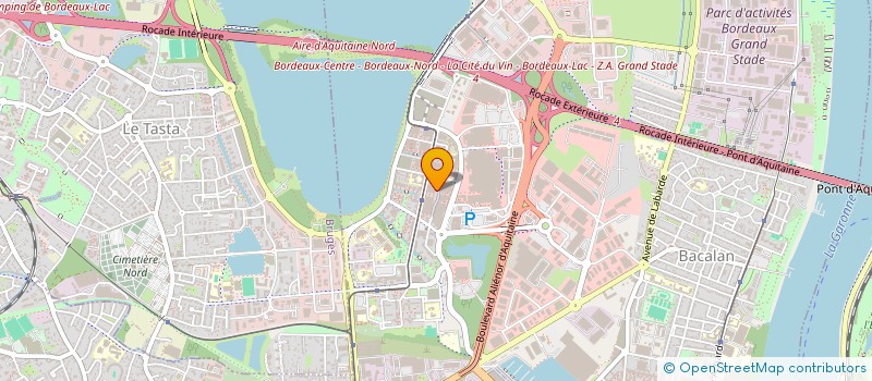 localisation de l'entreprise MARTIN VISION PETIT  BORDEAUX