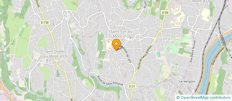 localisation de l'entreprise MARTIN WALLIS  SAINT-CYR-AU-MONT-D'OR