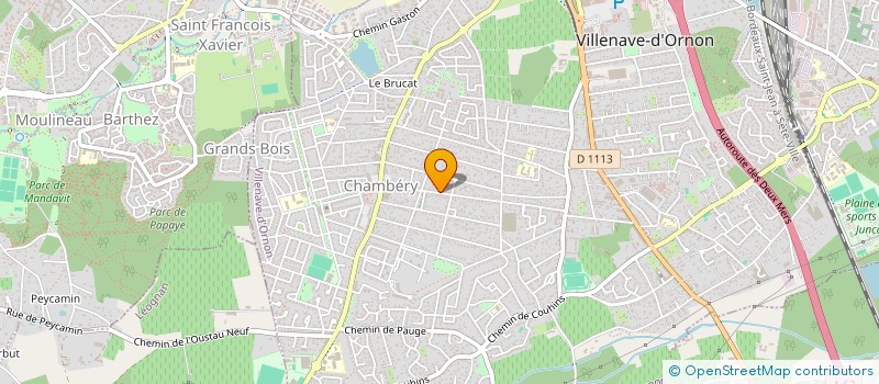 localisation de l'entreprise MARTIN WATSON  VILLENAVE-D'ORNON