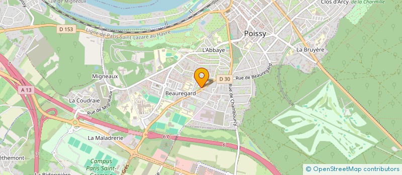 localisation de l'entreprise MARTIN'Z AUTO  POISSY