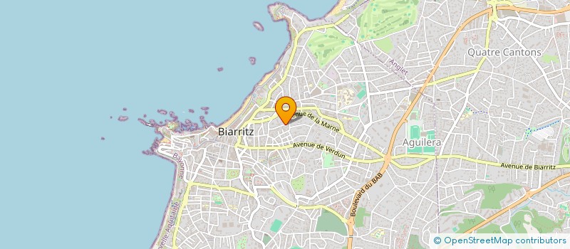 localisation de l'entreprise MARTINA à BIARRITZ