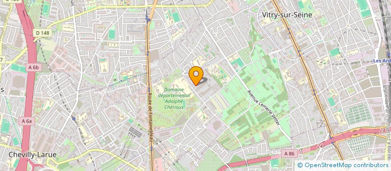 localisation de l'entreprise MARTINA à VITRY-SUR-SEINE