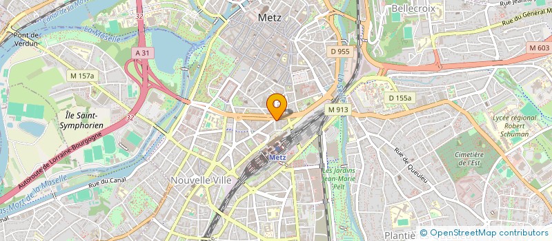 localisation de l'entreprise MARTINA RISTORANTE  METZ