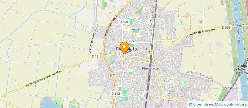 localisation de l'entreprise MARTINCHEF à PIERRELATTE