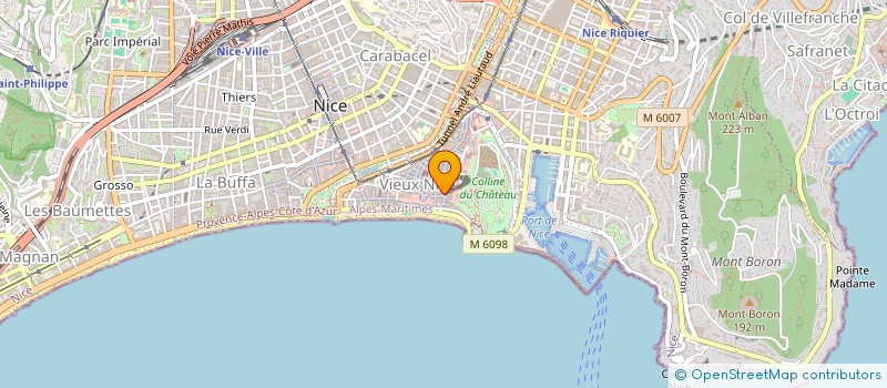 localisation de l'entreprise MARTINDAL  NICE