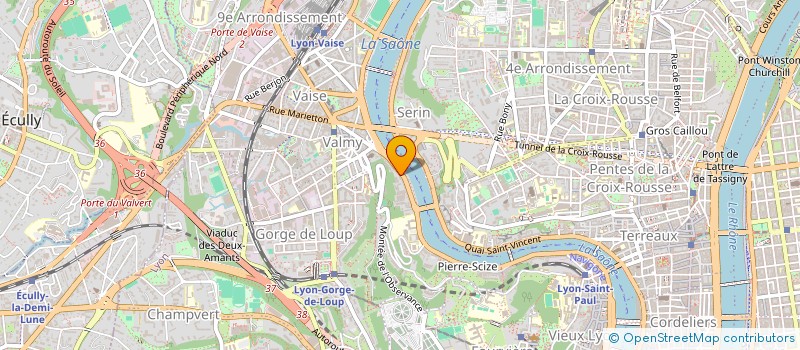 localisation de l'entreprise MARTINE A VELO  LYON