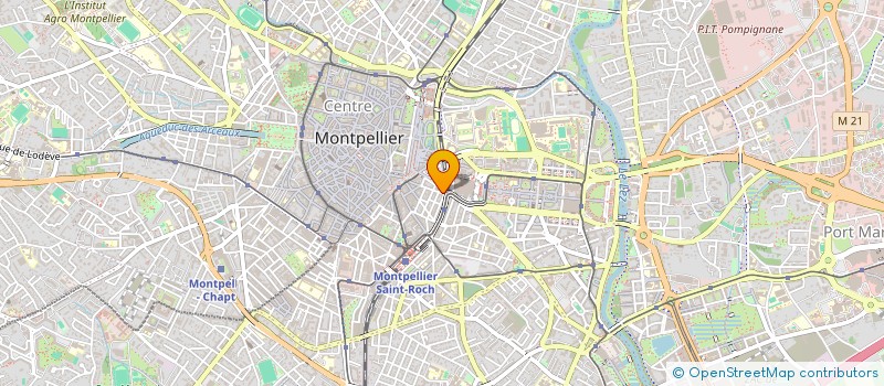 localisation de l'entreprise MARTINE ANDREE à MONTPELLIER