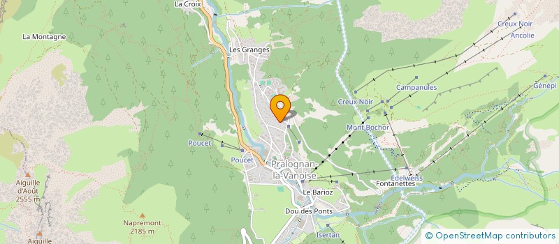 localisation de l'entreprise MARTINE BLANC CONSEILS  PRALOGNAN-LA-VANOISE