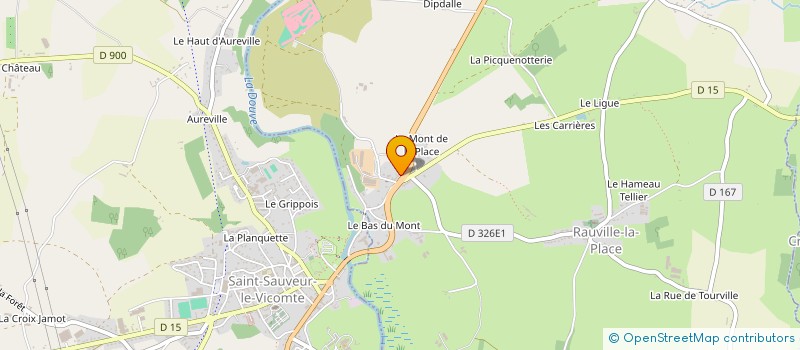 localisation de l'entreprise MARTINE BOIS ET DERIVES à RAUVILLE-LA-PLACE