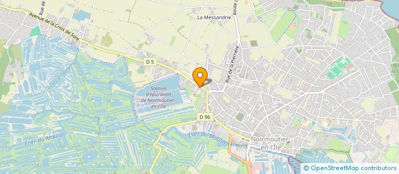 localisation de l'entreprise MARTINE CLUB  NOIRMOUTIER-EN-L'ILE