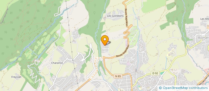 localisation de l'entreprise MARTINE DANS LE DESERT à GAP