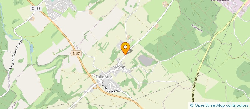 localisation de l'entreprise MARTINE - ERIC  LES PREMIERS SAPINS