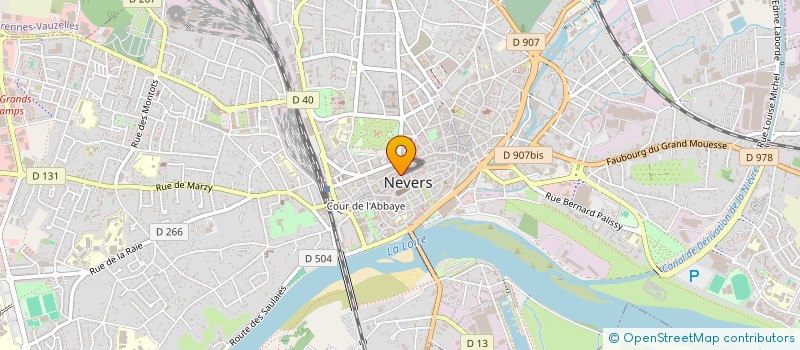 localisation de l'entreprise MARTINE ET FLO à NEVERS