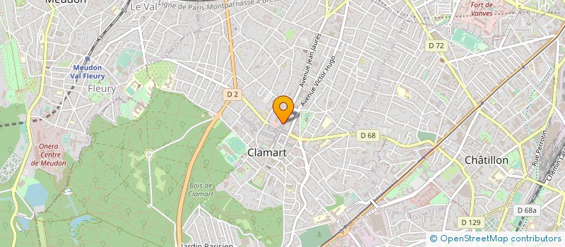 localisation de l'entreprise MARTINE ET PATRICK SARL à CLAMART