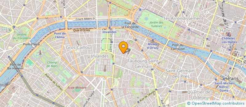 localisation de l'entreprise MARTINE GOLSE  PARIS