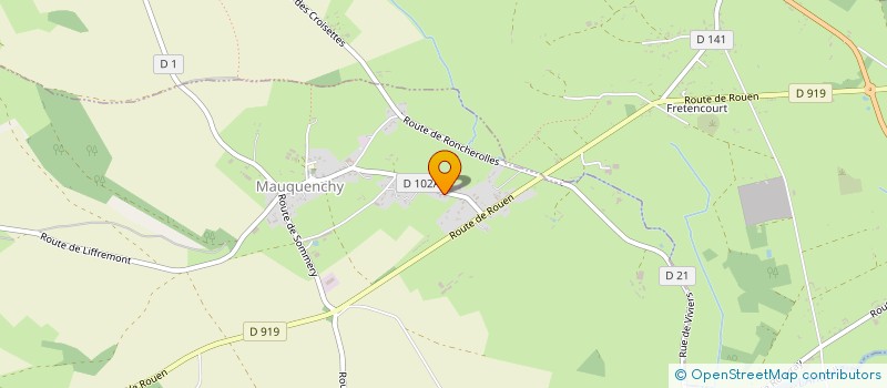 localisation de l'entreprise MARTINE IMMOBILIER  MAUQUENCHY