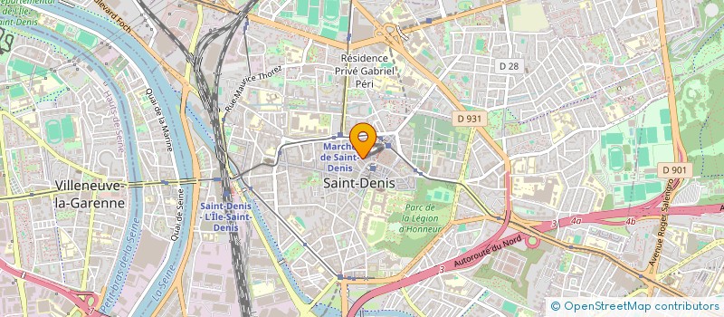 localisation de l'entreprise MARTINE NAILS à SAINT-DENIS