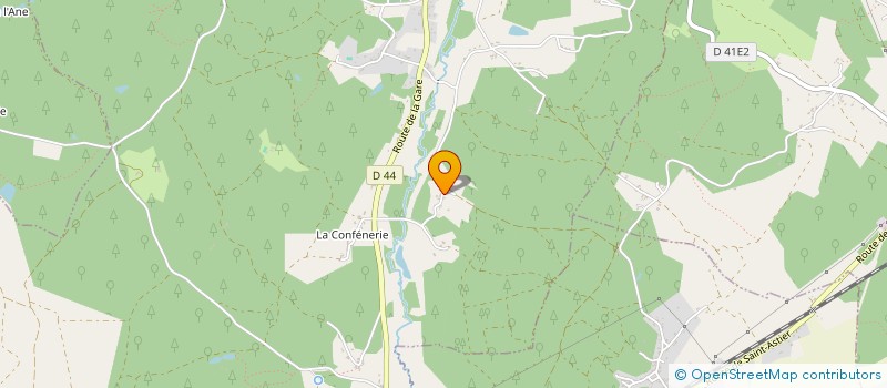 localisation de l'entreprise MARTINE PLAGE  ST-VINCENT-DE-CONNEZAC