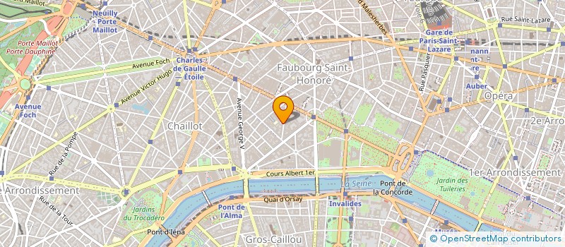 localisation de l'entreprise MARTINE'S  PARIS