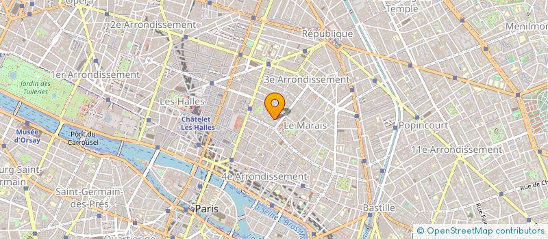 localisation de l'entreprise MARTINE SITBON SARL  PARIS